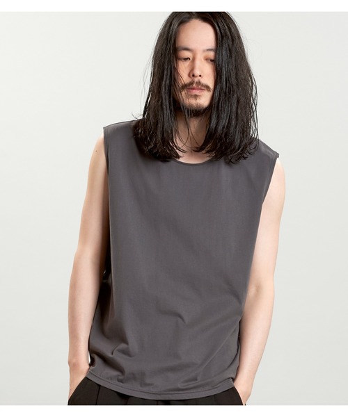 NO ID.（ノーアイディ）の「【NO ID.】Sleeveless Pullover / スリーブレス プルオーバー（その他トップス・メンズ・ホワイト/ブラック/グレー・ONE SIZE）」の11枚目の写真