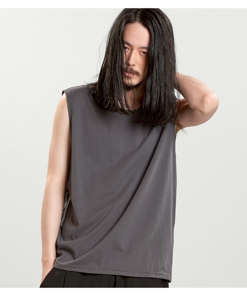 NO ID.（ノーアイディ）の「【NO ID.】Sleeveless Pullover / スリーブレス プルオーバー（その他トップス・メンズ・ホワイト/ブラック/グレー・ONE SIZE）」の13枚目の写真