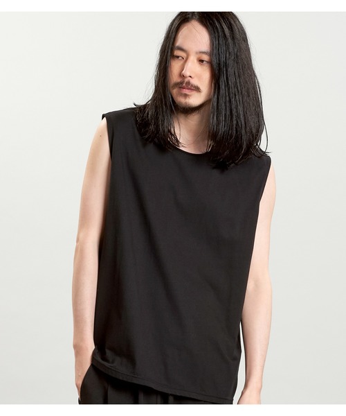 NO ID.（ノーアイディ）の「【NO ID.】Sleeveless Pullover / スリーブレス プルオーバー（その他トップス・メンズ・ホワイト/ブラック/グレー・ONE SIZE）」の19枚目の写真