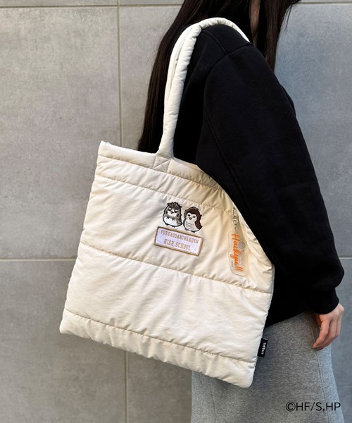 Misto Forza（ミストフォルツァ）の「ハイキュー!!　ボンディングトートバッグL（トートバッグ・レディース・ライトグレー/ライトグリーン/アイボリー/ブラック・ﾌﾘ-）」の2枚目の写真