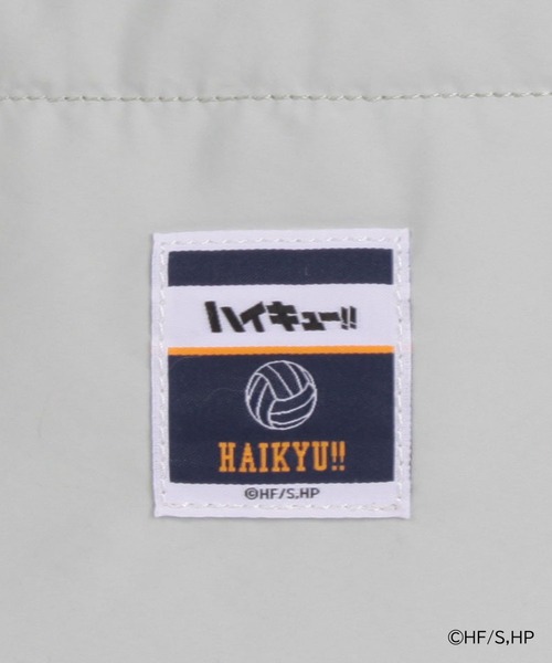 Misto Forza（ミストフォルツァ）の「ハイキュー!!　ボンディングトートバッグL（トートバッグ・レディース・ライトグレー/ライトグリーン/アイボリー/ブラック・ﾌﾘ-）」の15枚目の写真