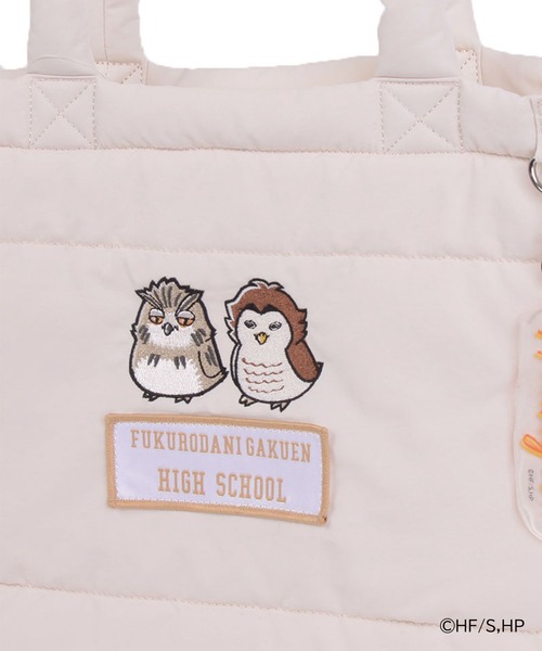 Misto Forza（ミストフォルツァ）の「ハイキュー!!　ボンディングトートバッグL（トートバッグ・レディース・ライトグレー/ライトグリーン/アイボリー/ブラック・ﾌﾘ-）」の19枚目の写真