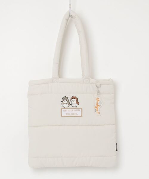Misto Forza（ミストフォルツァ）の「ハイキュー!!　ボンディングトートバッグL（トートバッグ・レディース・ライトグレー/ライトグリーン/アイボリー/ブラック・ﾌﾘ-）」の9枚目の写真