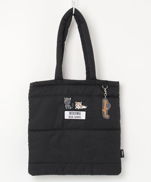 Misto Forza（ミストフォルツァ）の「ハイキュー!!　ボンディングトートバッグL（トートバッグ・レディース・ライトグレー/ライトグリーン/アイボリー/ブラック・ﾌﾘ-）」の10枚目の写真