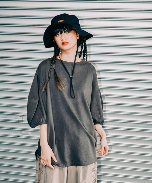 今期新品⭐︎ニコアンド⭐︎ てぃらさんプロデュース]プランツフォトプルオーバー niko and…てぃらさんプランツフォトプルオーバー トップス