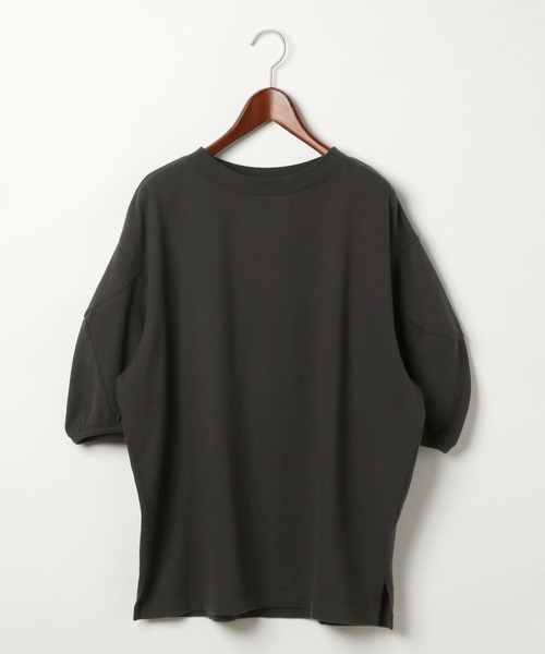 niko and...（ニコアンド）の「【MODE NORM CORE】 コットン天竺3Dスリーブプルオーバー（Tシャツ/カットソー・レディース・グレー/チャコール/ダークブルー/スモーク・MEDIUM/LARGE）」の21枚目の写真