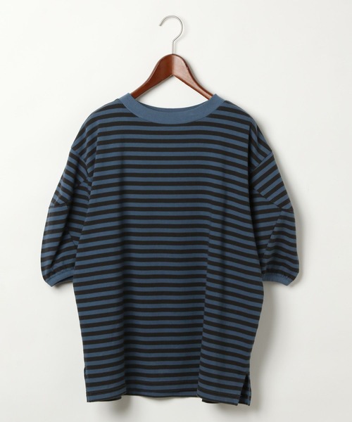 niko and...（ニコアンド）の「【MODE NORM CORE】 コットン天竺3Dスリーブプルオーバー（Tシャツ/カットソー・レディース・グレー/チャコール/ダークブルー/スモーク・MEDIUM/LARGE）」の22枚目の写真