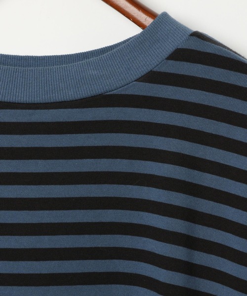 niko and...（ニコアンド）の「【MODE NORM CORE】 コットン天竺3Dスリーブプルオーバー（Tシャツ/カットソー・レディース・グレー/チャコール/ダークブルー/スモーク・MEDIUM/LARGE）」の5枚目の写真