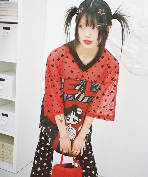 tシャツ A'GEM/9 × .kom 「CLUTSTUDIO/クラットスタジオ」 HELP Animation Top/ヘルプ アニメーション 半袖 A'GEM/9 × .kom 『CLUTSTUDIO/クラットスタジオ』 HELP