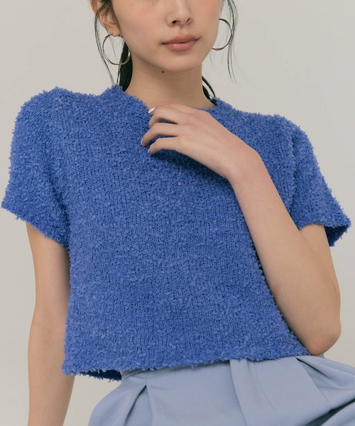 ブルーパラン　COTTON SHORT DRESS DRESS – BLUE×PALANG(ブルーパラン)