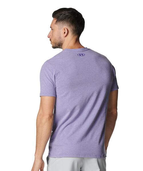 UNDER ARMOUR(アンダーアーマー)の「UAパフォーマンスコットン ショートスリーブ Tシャツ(トレーニング/メンズ)(Tシャツ/カットソー・メンズ・パープル系・L/3XL/2XL/M/XL/S/4XL/5XL)」の2枚目の写真