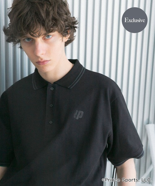 SENSE OF PLACE by URBAN RESEARCH（センスオブプレイスバイアーバンリサーチ）の「『別注』prince　ポロシャツ（ポロシャツ・メンズ・ブラック/ネイビー/グリーン/ホワイト・LARGE/MEDIUM）」の3枚目の写真