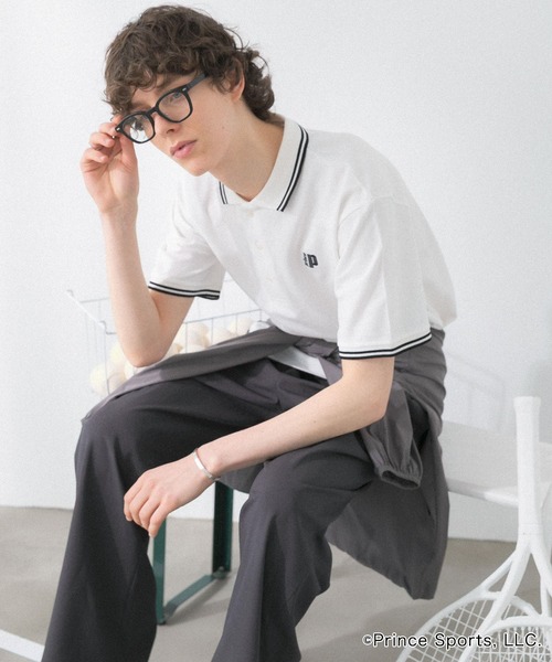 SENSE OF PLACE by URBAN RESEARCH（センスオブプレイスバイアーバンリサーチ）の「『別注』prince　ポロシャツ（ポロシャツ・メンズ・ブラック/ネイビー/グリーン/ホワイト・LARGE/MEDIUM）」の9枚目の写真