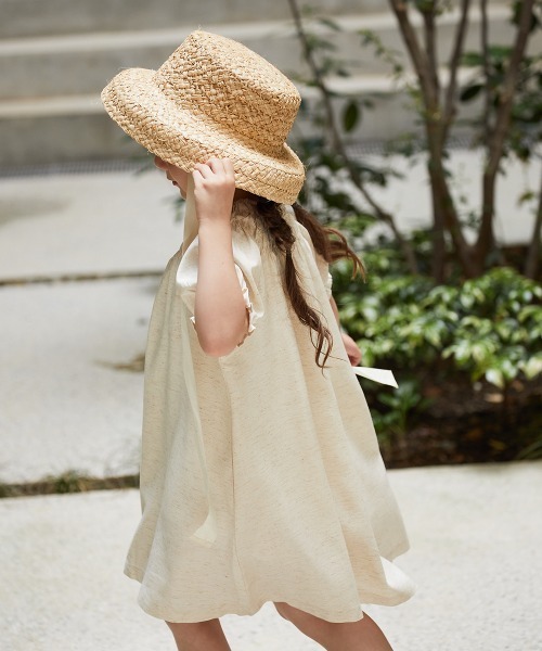 riziere(リジェール)の「ラフィアバケットハット(ハット・キッズ・ブラック/アイボリー・FREE)」の16枚目の写真