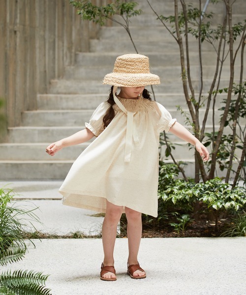 riziere(リジェール)の「ラフィアバケットハット(ハット・キッズ・ブラック/アイボリー・FREE)」の19枚目の写真