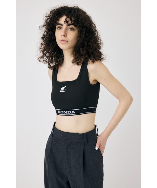 moussy HONDA ショート丈ジャケット ブラック 値下げ⭕️新品未使用 MOUSSY | HONDA SHORT トラックジャケット (ブルゾン ) |SHEL'TTER