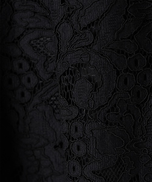 セール】タックスリーブテーラードレースオールインワン（つなぎ