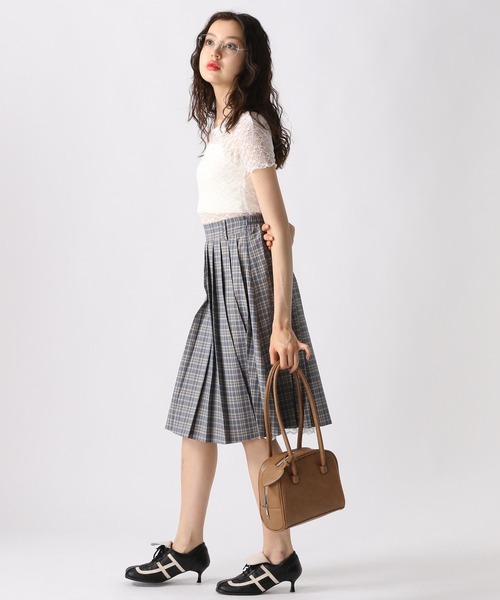 FOREVER 21(フォーエバー トゥエンティーワン)の「【2025SS】レース2WAYTシャツ(Tシャツ/カットソー・レディース・ブラック/オフホワイト/ナチュラル・SMALL/MEDIUM)」の7枚目の写真