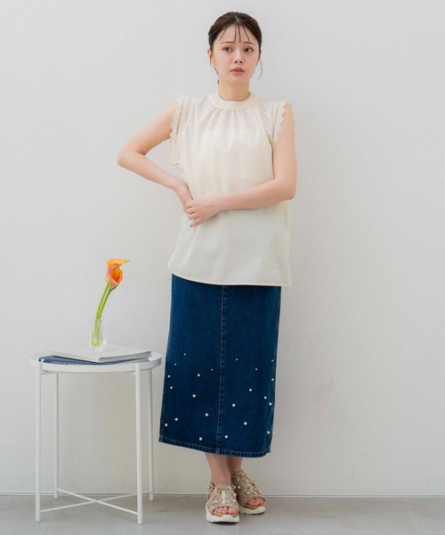 NOELA（ノエラ）の「キラキラスニーカーサンダル（サンダル・レディース・ベージュ/ブラック/オフホワイト・S/M/L）」の15枚目の写真