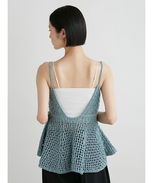 【MIESROHE】メッシュニットビスチェ MIESROHE｜メッシュニットビスチェ | Rakuten Fashion(楽天