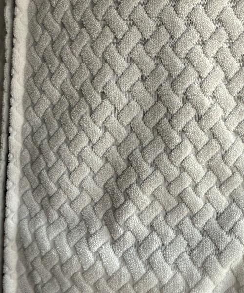 RATTLE TRAP(ラトルトラップ)の「パイルジャガード半袖パーカー(パーカー・メンズ・ブラック/ホワイト・M/LL/L)」の4枚目の写真