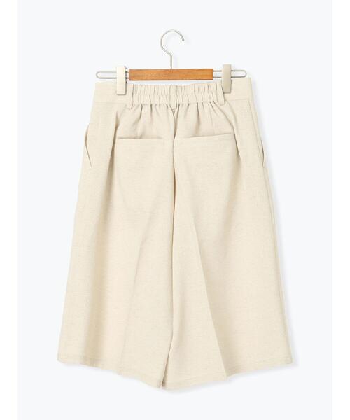 Lugnoncure(ルノンキュール)の「麻調タックハーフパンツ《2025summer catalog item》(その他パンツ・レディース・オフホワイト/ベージュ/ブラック・F)」の13枚目の写真