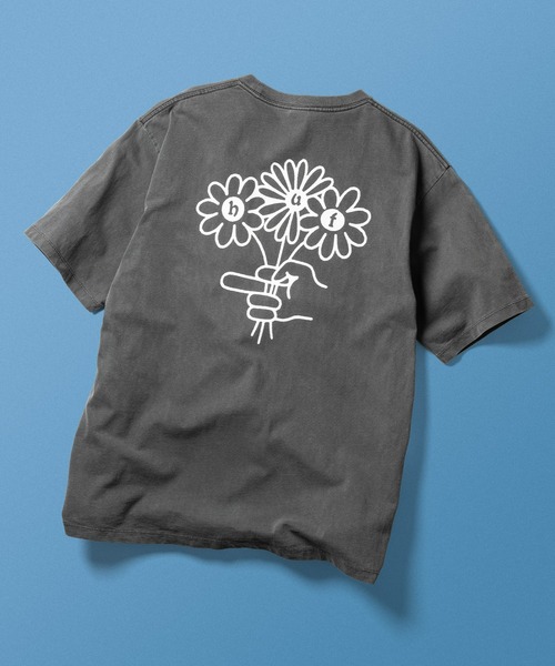 HUF(ハフ)の「HAND PICK TEE(Tシャツ/カットソー・メンズ・ホワイト/ブラック・S/M/L/XL/XXL)」の1枚目の写真