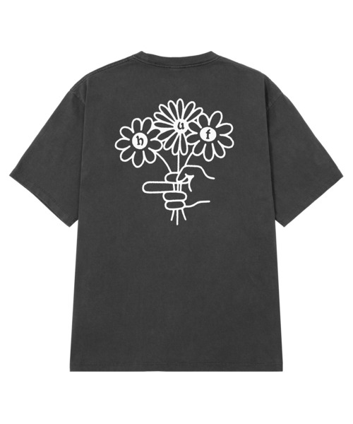 HUF(ハフ)の「HAND PICK TEE(Tシャツ/カットソー・メンズ・ホワイト/ブラック・S/M/L/XL/XXL)」の7枚目の写真