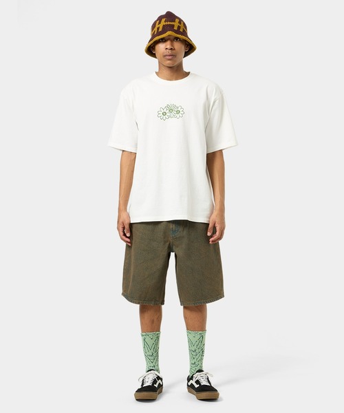 HUF(ハフ)の「HAND PICK TEE(Tシャツ/カットソー・メンズ・ホワイト/ブラック・S/M/L/XL/XXL)」の10枚目の写真