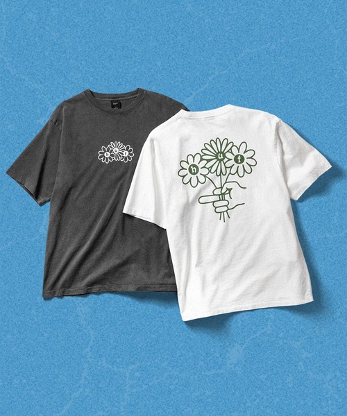 HUF(ハフ)の「HAND PICK TEE(Tシャツ/カットソー・メンズ・ホワイト/ブラック・S/M/L/XL/XXL)」の13枚目の写真