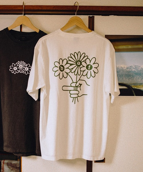 HUF(ハフ)の「HAND PICK TEE(Tシャツ/カットソー・メンズ・ホワイト/ブラック・S/M/L/XL/XXL)」の12枚目の写真