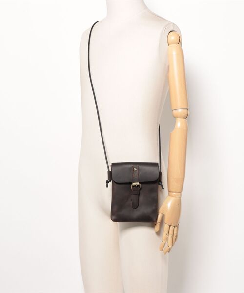 NiiNa(ニーナ)の「【 NiiNa homme / ニーナオム 】高品質牛革 シック ショルダーバッグ(ショルダーバッグ・メンズ・ブラウン/ダークブラウン・FREE)」の21枚目の写真