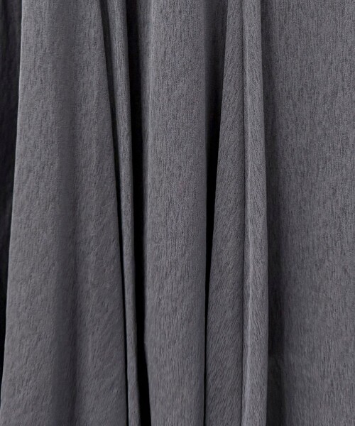 fredy emue(フレディエミュ)の「ニュアンスギャザーフレアースカート(スカート・レディース・サックスブルー/チャコールグレー/オフホワイト・38/36)」の4枚目の写真