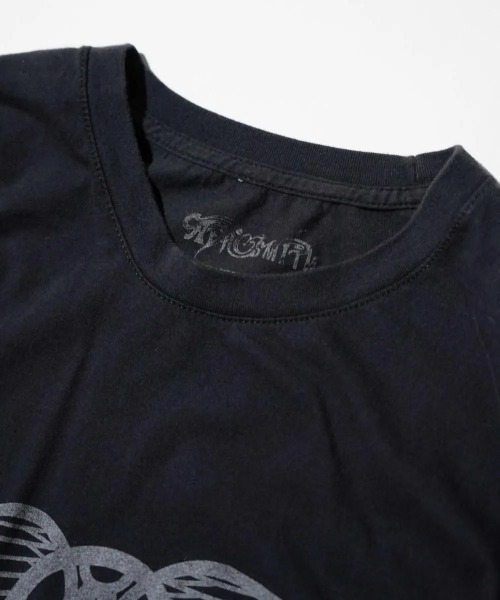 THRIFTY LOOK(スリフティールック)の「THRIFTY LOOK / スリフティールック THRIFTY"AEROSMITH"TEE エアロスミス 空山(Tシャツ/カットソー・メンズ・ブラック・LARGE/X-LARGE/MEDIUM)」の6枚目の写真