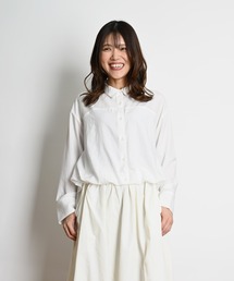 長袖バルーンシャツ