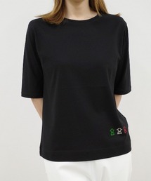 ピッコーネ スタジオ STUDIO PICONE P459517 レディース Tシャツ プルオーバー 接触冷感 コットン 綿 半そで （pico_w25ss30s) STUDIO PICONE｜【スタジオピッコーネ公式】カットワーク刺繍冷