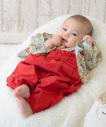 petite liberte（プチリベルテ）の「KIDS ベビー 袴セット 男の子 女の子 「野の花・すずらん・小花 全6柄」70cm/80cm/90cm　袴ロンパース [七五三　誕生日 記念日 お食い初め お宮参り]　袴ロンパース　赤ちゃん（その他ベビーウェア）」