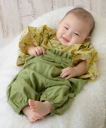 petite liberte（プチリベルテ）の「KIDS ベビー 袴セット 男の子 女の子 「野の花・すずらん・小花 全6柄」70cm/80cm/90cm　袴ロンパース [七五三　誕生日 記念日 お食い初め お宮参り]　袴ロンパース　赤ちゃん（その他ベビーウェア）」