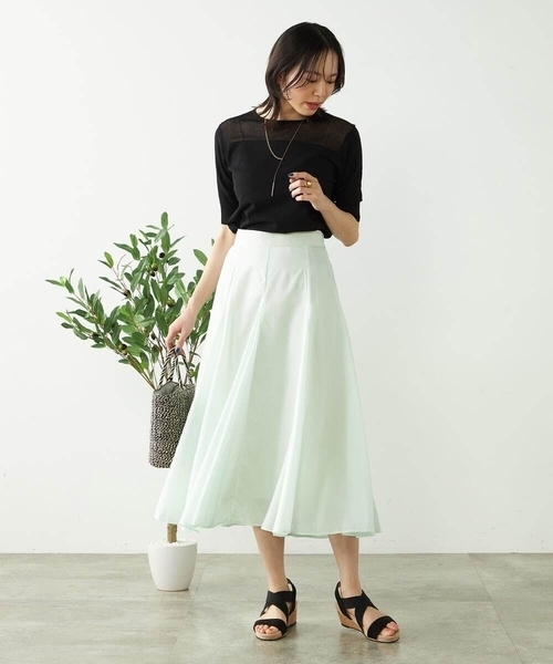 a.v.v（アーヴェヴェ）の「クロスゴムサンダル（サンダル・レディース・アイボリー/ブラック/オレンジ/ベージュ・22.5/23.5/24.5）」の20枚目の写真