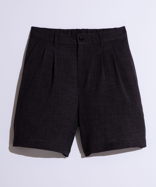 SLICK(スリック)の「【SLICK/スリック】Reflax Canvas Two Tuck Shorts / リフラックスキャンバスツータックショーツ/ セットアップ対応/ ショートパンツ/ テック素材(その他パンツ・メンズ・ブラック/グレイッシュベージュ/チャコールグレー・1/2/3)」の22枚目の写真