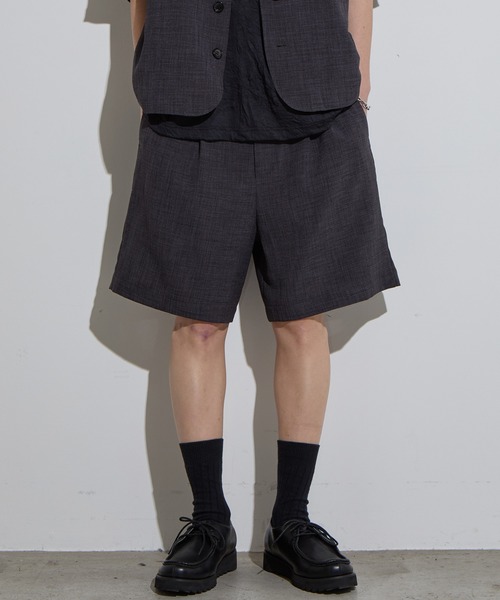 DT♪ TOLDA リネン混キャンバスショートパンツ 関税込 リネンコットンキャンバスショートパンツ