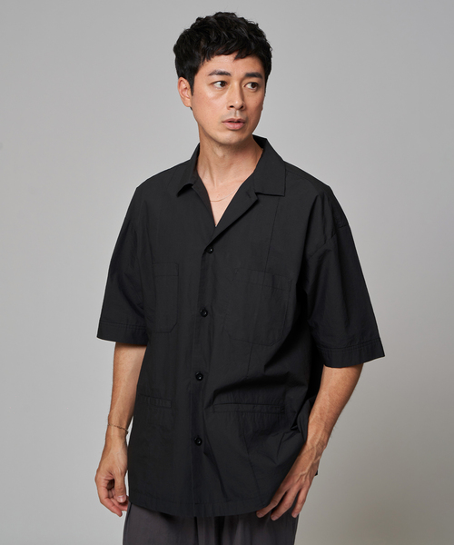 EDIFICE（エディフィス）の「GOLDEN MILLS INC. (ゴールデンミルズ インク) タイプライター キューバ シャツ（シャツ/ブラウス・メンズ・ブラック/ホワイト・SMALL/MEDIUM/LARGE）」の6枚目の写真