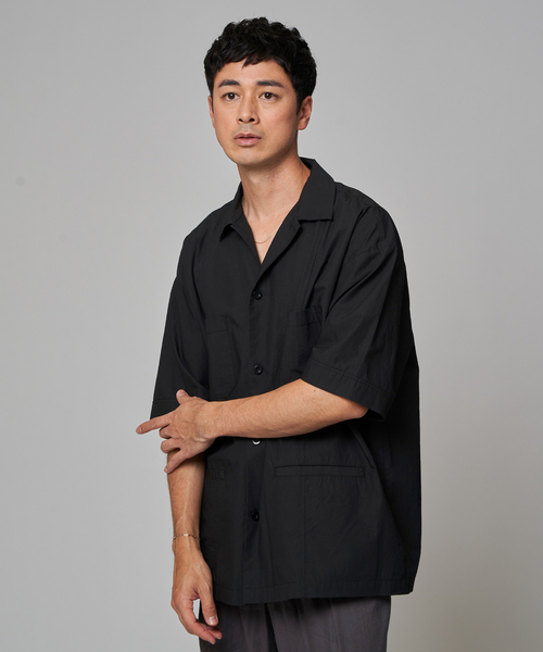 EDIFICE（エディフィス）の「GOLDEN MILLS INC. (ゴールデンミルズ インク) タイプライター キューバ シャツ（シャツ/ブラウス・メンズ・ブラック/ホワイト・SMALL/MEDIUM/LARGE）」の7枚目の写真