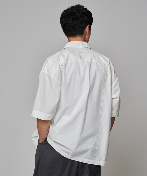 EDIFICE（エディフィス）の「GOLDEN MILLS INC. (ゴールデンミルズ インク) タイプライター キューバ シャツ（シャツ/ブラウス・メンズ・ブラック/ホワイト・SMALL/MEDIUM/LARGE）」の18枚目の写真