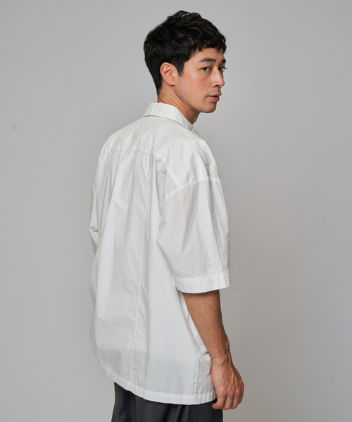 EDIFICE（エディフィス）の「GOLDEN MILLS INC. (ゴールデンミルズ インク) タイプライター キューバ シャツ（シャツ/ブラウス・メンズ・ブラック/ホワイト・SMALL/MEDIUM/LARGE）」の19枚目の写真