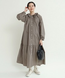 CHILD WOMAN（チャイルドウーマン）の「60sミニチェック フリルティアードワンピース（ワンピース）」
