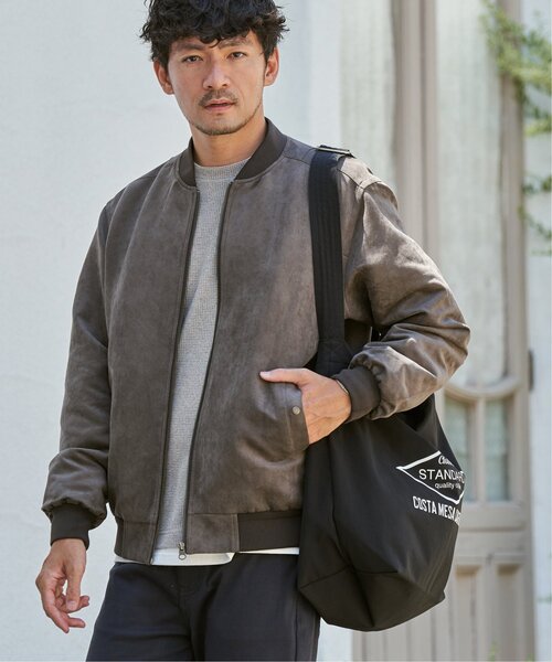 ikka(イッカ)の「ナイロンシンプルECOショルダーバッグ(ショルダーバッグ・メンズ・グレー/ブラック/ネイビー/グリーン・FREE)」の10枚目の写真