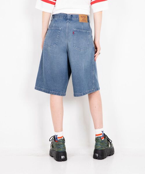 ヒステリックグラマー  オールインワンデニムハーフパンツ サイズM 未着用 デニムハーフパンツ（デニムパンツ）｜HYSTERIC GLAMOUR