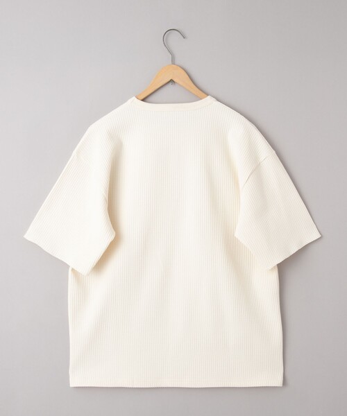 coen（コーエン）の「ワッフルショートスリーブＴシャツ（Tシャツ/カットソー・メンズ・オフホワイト/ダークグレー/ナチュラル・L/XL/M/S）」の22枚目の写真