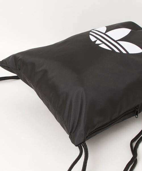 即納*★ADIDAS ナップサック ジムサック アディカラー ブラック アディカラー ジムサック ADICOLOR GYMSACK / アディダス